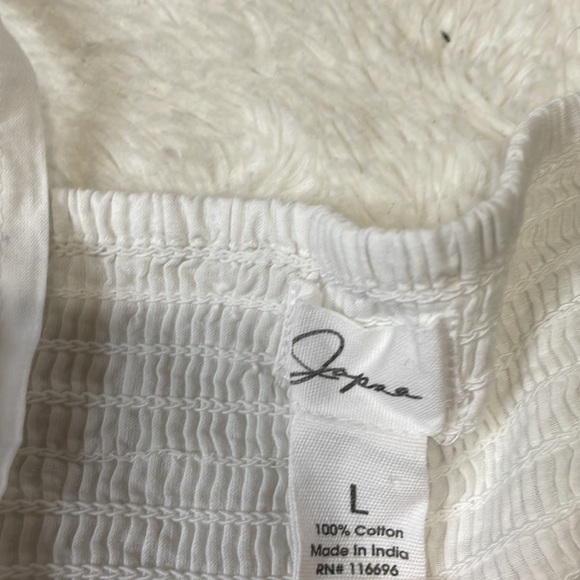 NWT Japna White Top‎ With Adjustable Straps - Picture 3 of 7